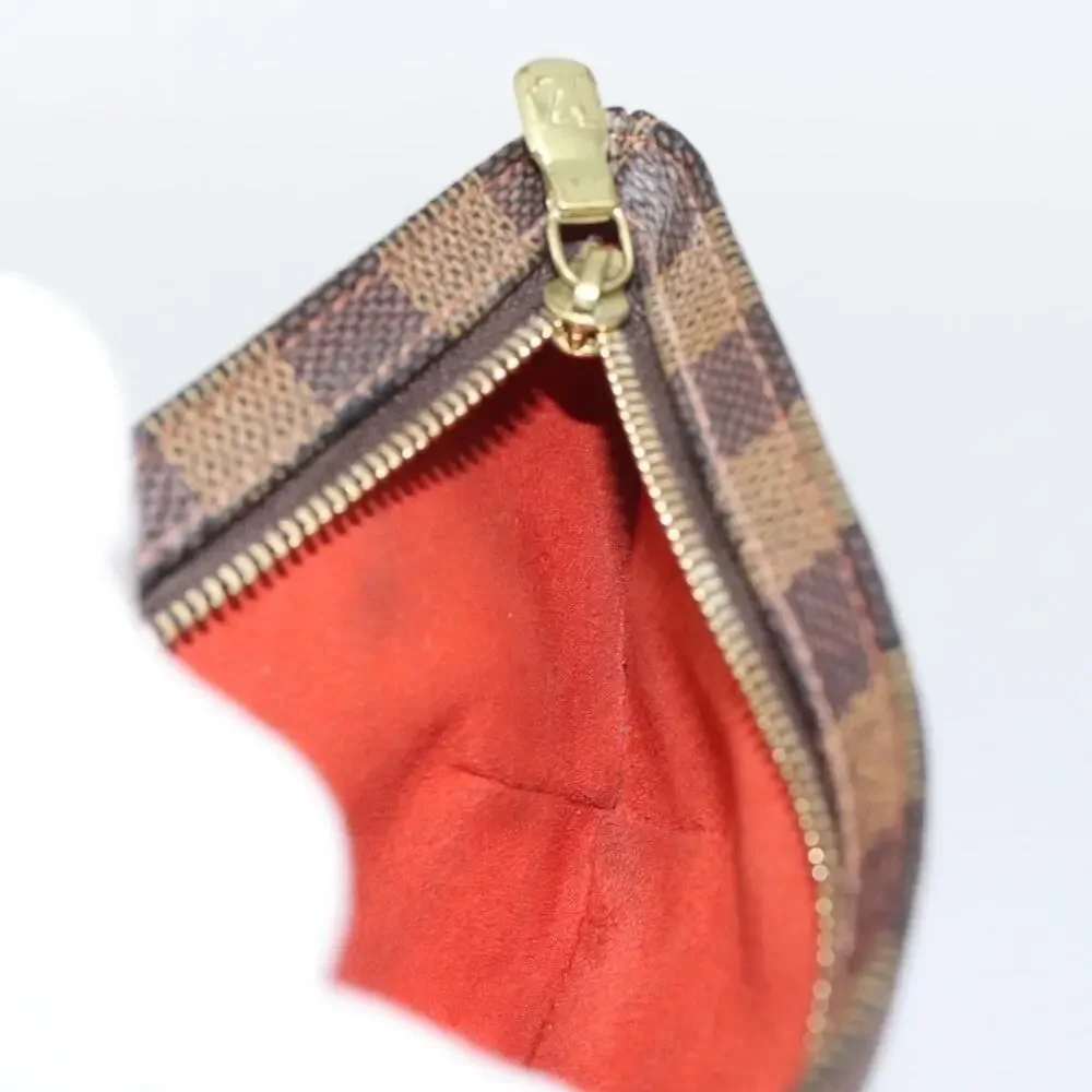 Louis Vuitton Damier Ebene Manosque GM Pouch Brown